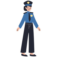 Policeman Vector Illustration free download