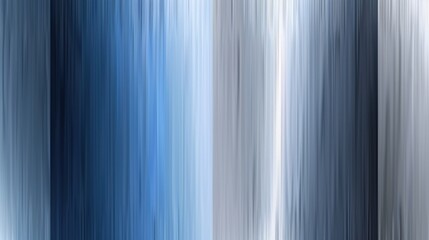 Obraz premium Abstract digital art featuring vertical blue and gray streaks, creating a smooth gradient effect ideal for backgrounds, wallpapers, or modern designs in various projects.