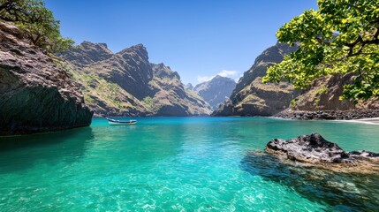 Fototapeta premium Secluded Tropical Cove