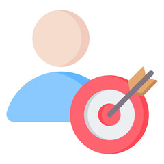 Target Flat Icon