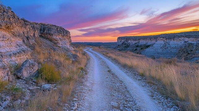 Scenic sunset drive remote canyon nature photography serene landscape panoramic view ecommerce shopping basket inspiration