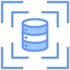 Scalability Blue Icon