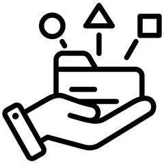 Datafication Outline Icon