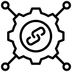 Distribution Channel Outline Icon