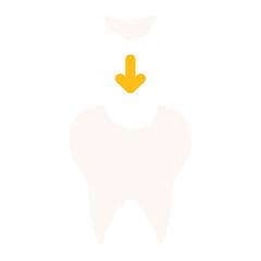 tooth filling icon