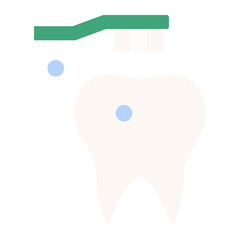 brushing tooth icon