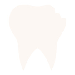 broken tooth icon