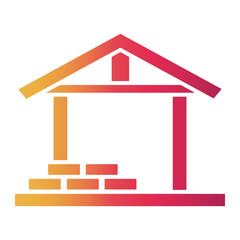 building Gradient icon