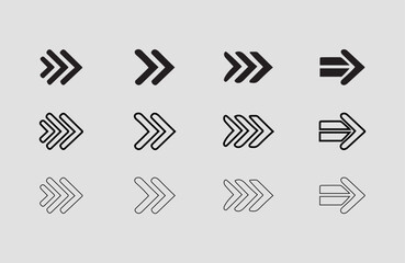 Arrow Icon Designs for Web and Graphic Projects