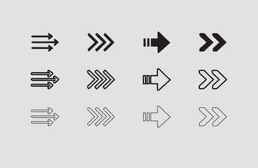 Arrow Icon Designs for Web and Graphic Projects
