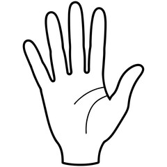 Obraz premium hand paint vector with white background