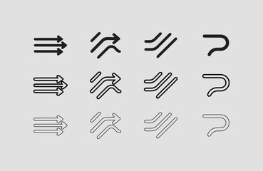 Arrow Icon Designs for Web and Graphic Projects