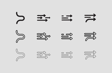 Arrow Icon Designs for Web and Graphic Projects