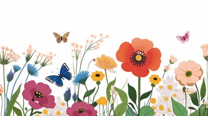 Obraz premium daisy and flowers