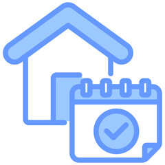 Schedule Blue Icon
