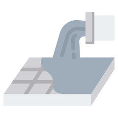 Concrete Flat Icon