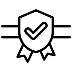 Warranty Outline Icon