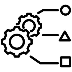 Skill Set Outline Icon