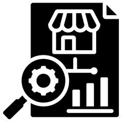 Due Diligence Glyph Icon