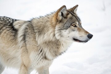 Fototapeta premium Animal isolated on white background 