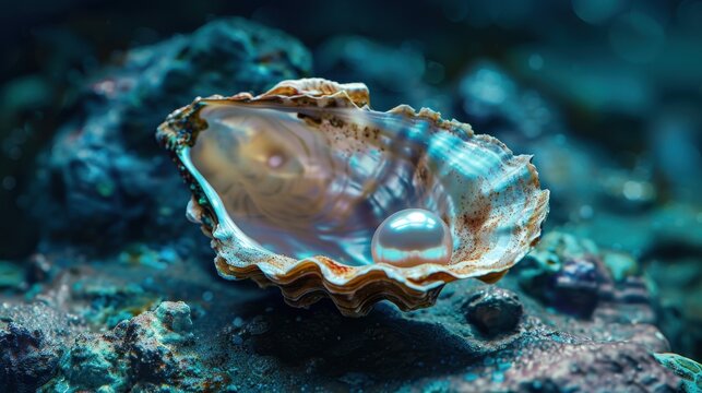 Pearl: A delicate, lustrous gem formed naturally within oysters, often creamy white, symbolizing purity and used in timeless jewelry designs.
