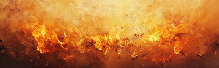 Obraz premium Fire and flames isolated on a white background with a clipping path. The image is in full focus, depicting a fiery wall.