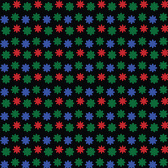 seamless pattern with flowers