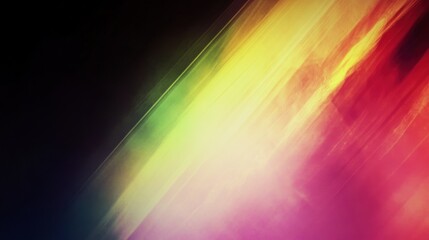 Vibrant Abstract Brushstrokes