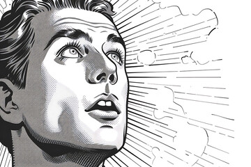 graphic novel layouts, empty comic panels