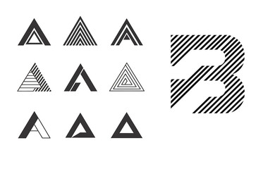 Graphic resource letters AB