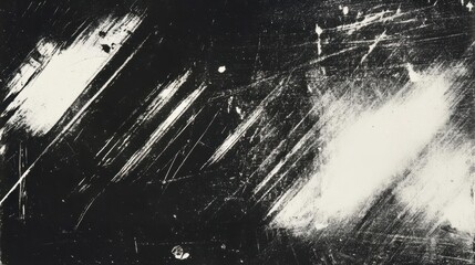 gritty black and white photocopy texture with dramatic grain and scratches, vintage xerox aesthetic with light leaks and distressed overlay effects