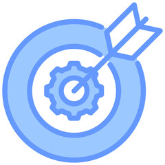 Skill Acquisition Blue Icon