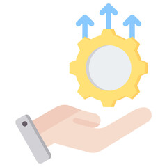 Skill Development Flat Icon