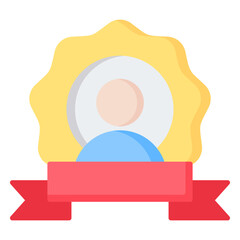 Personal Branding Flat Icon