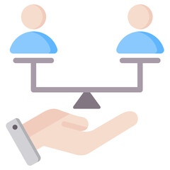 Career Fair Flat Icon