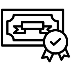 Certification Program Outline Icon