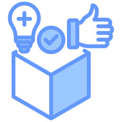 Positifity Blue Icon