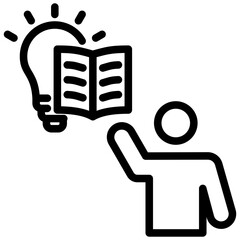 Active Learning Outline Icon