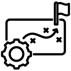 Strategy Outline Icon
