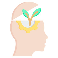 Self Improvement Flat Icon