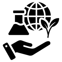 Ctizen Science Glyph Icon