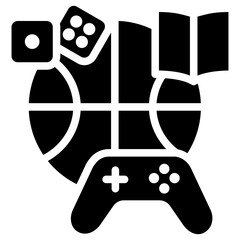 Hobby Collections Glyph Icon