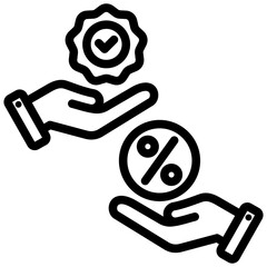 Notary Commission Outline Icon