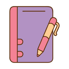 Festive Notebook Icon