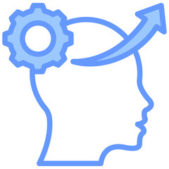 Learning Out Comes Blue Icon