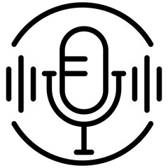 Podcast Outline Icon