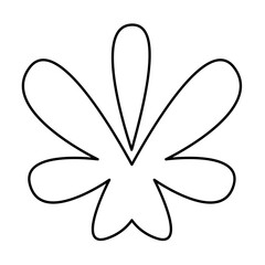 Hand drawn bizarre abstract geometric unusual shapes