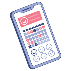Mood tracker mobile app
