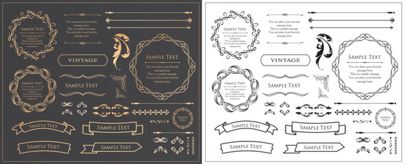 アンティークフレーム