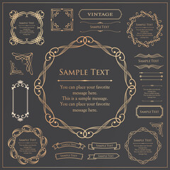 アンティークフレーム